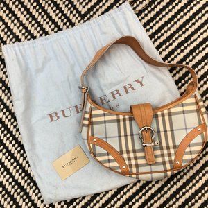 Blue Plaid Burberry Purse